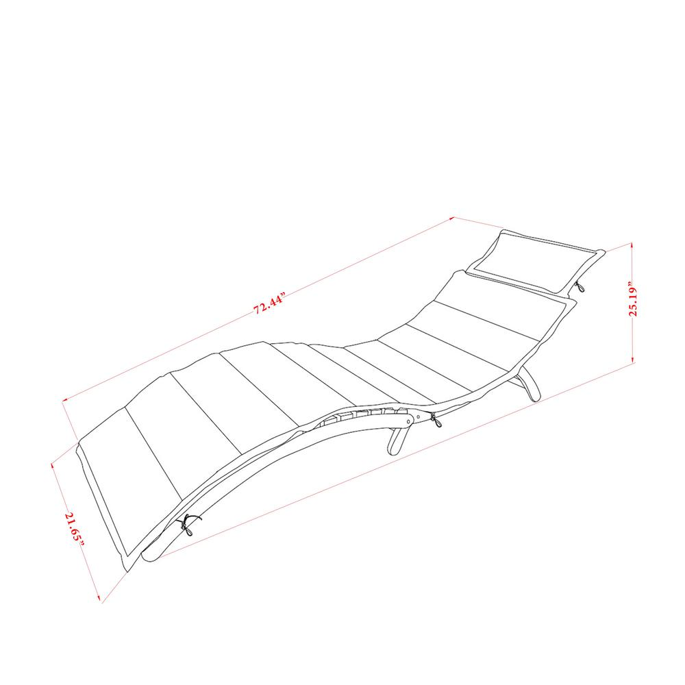 Outdoor Patio Garden Summing Pool Outdoor Lounge Chairs