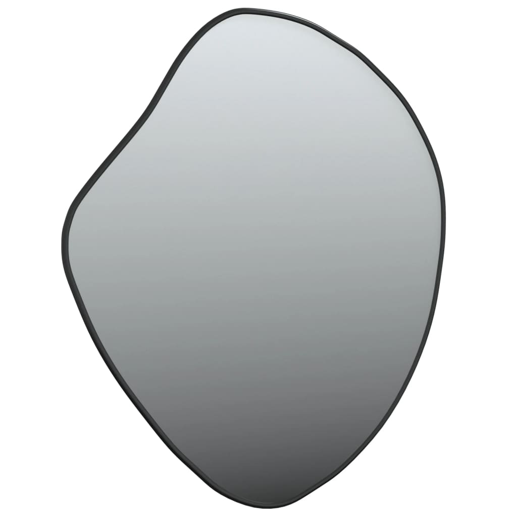 Saffron Wall Mirror Black