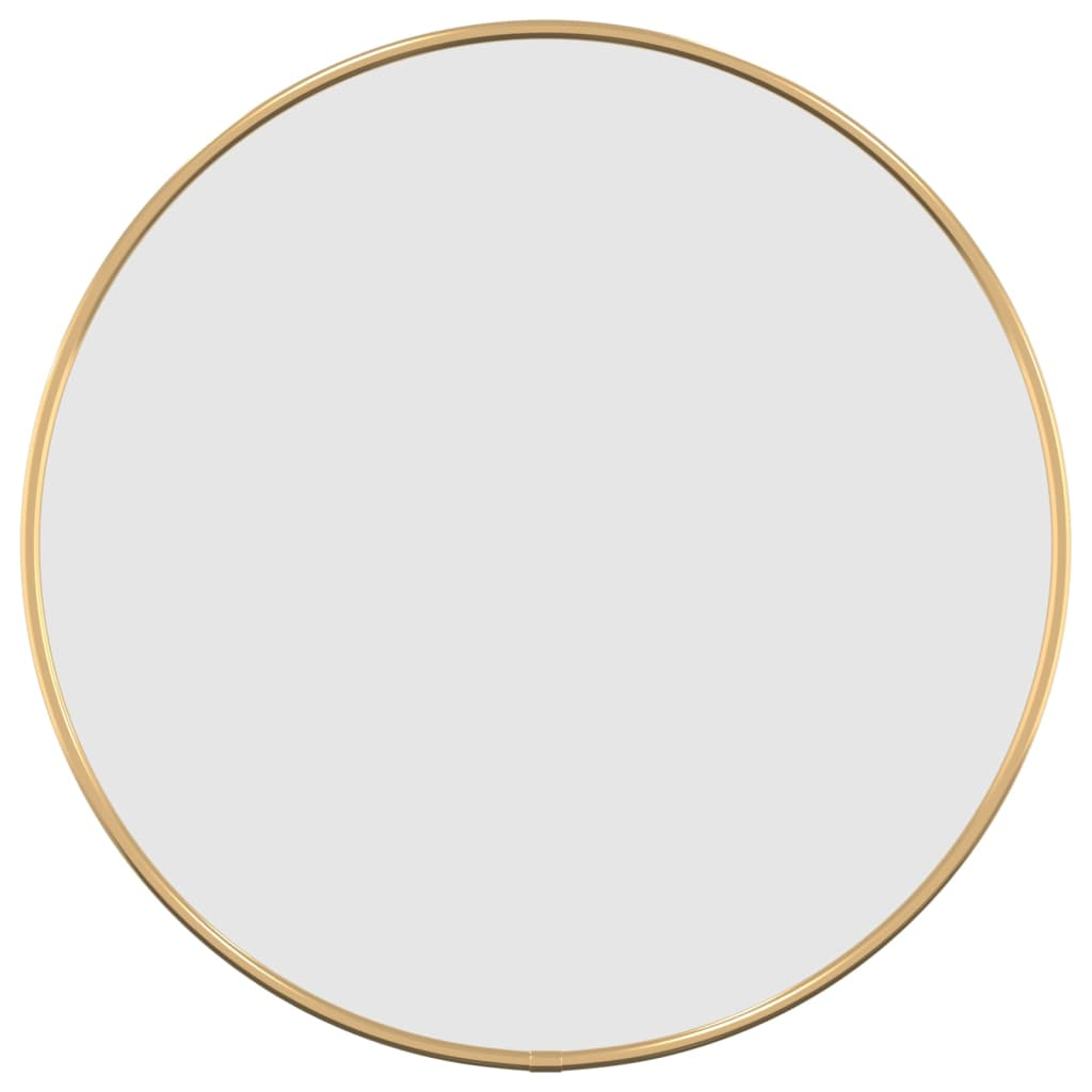 Nyla Wall Mirror Gold  Round