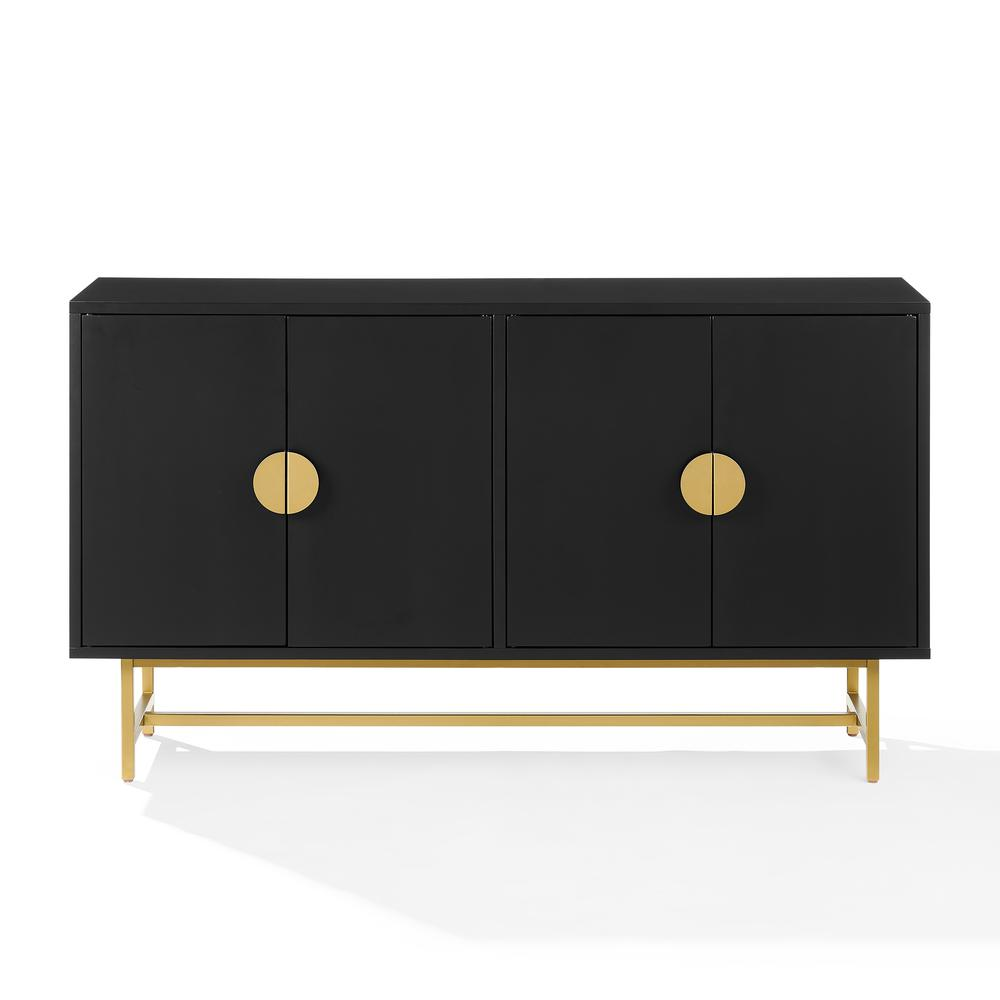 Blair Sideboard Matte Black/Gold