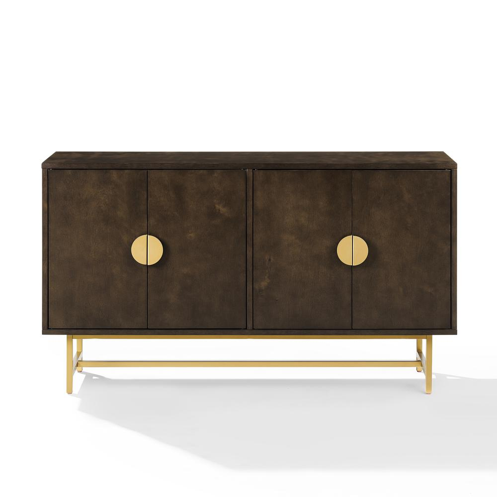 Blair Sideboard Dark Brown/Gold