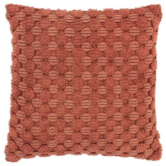 Esme 20" x 20" Down Filled Pillow Terracotta