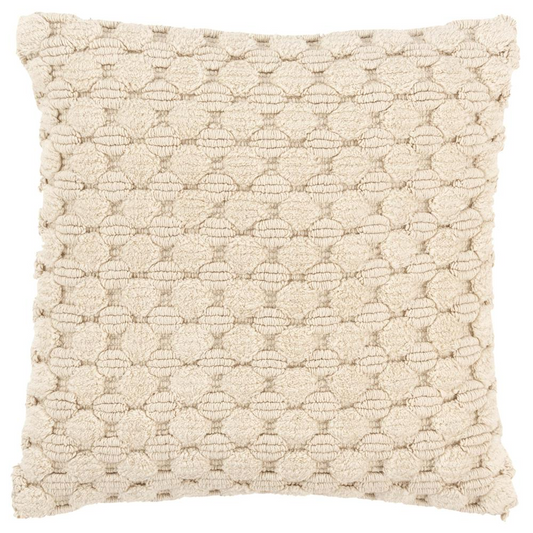 Esme 20" x 20" Down Filled Pillow Ivory