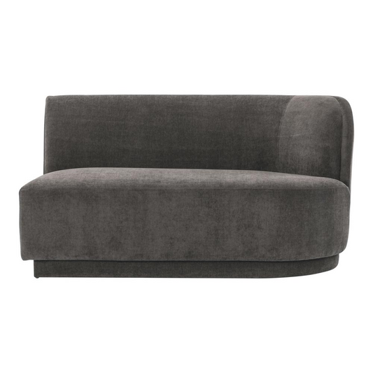 Yoon 2 Seat Sofa Right Umbra Grey