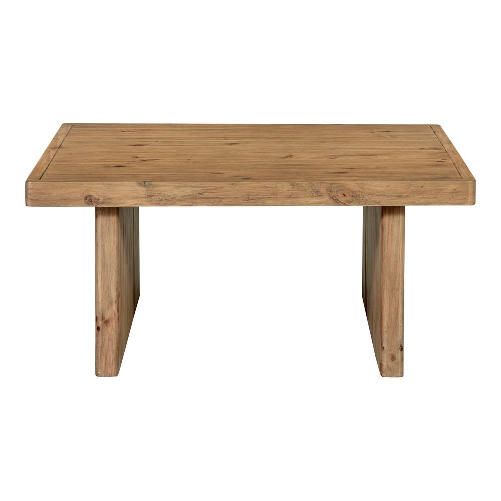 Monterey Square Coffee Table Rustic Blonde