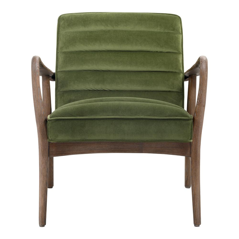 Anderson Arm Chair Dark Ivy Velvet