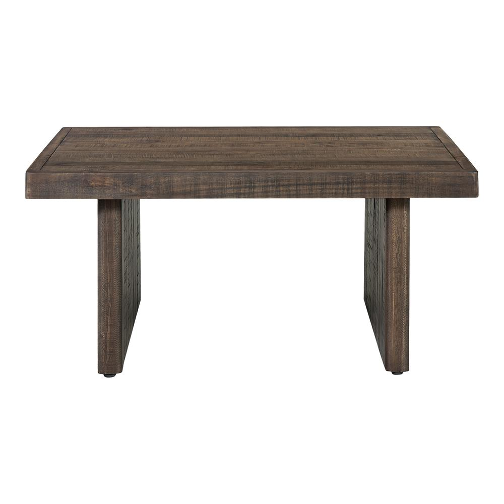 Monterey Square Coffee Table Aged Brown