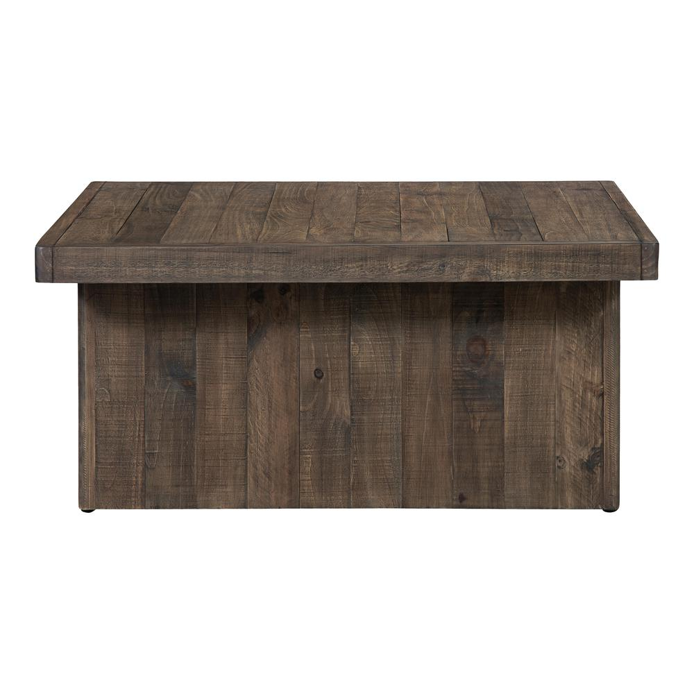 Monterey Square Coffee Table Aged Brown