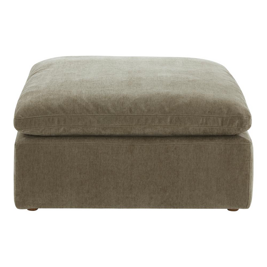 Terra Ottoman Performance Fabric Desert Sage