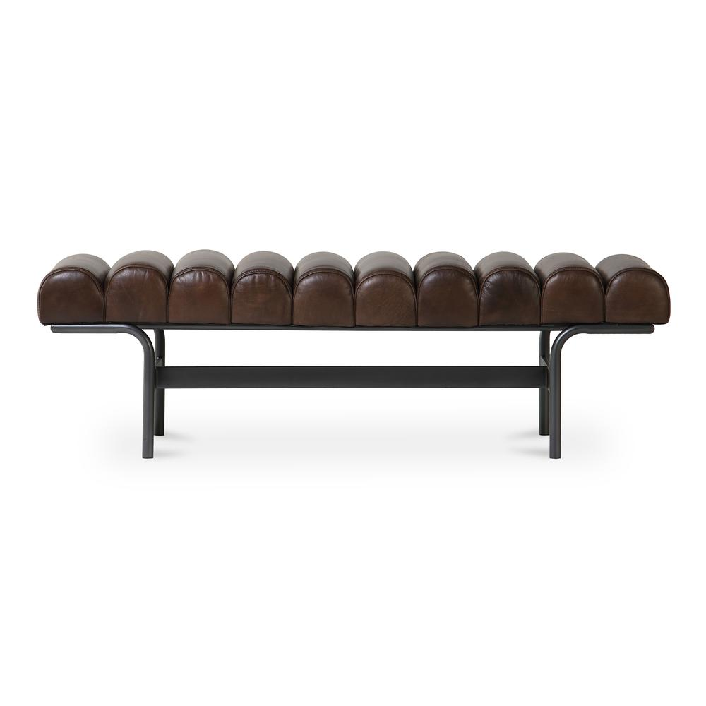 Harrison Bench Dark Brown