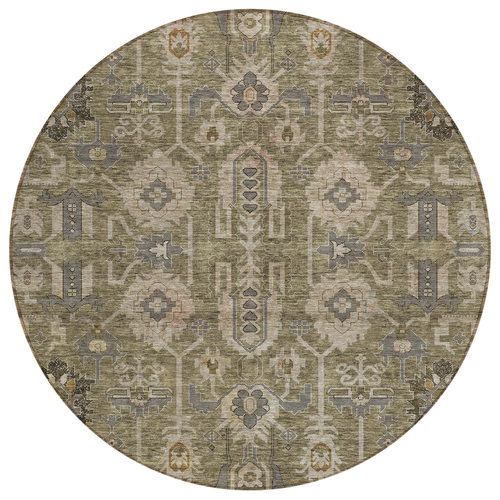 Chantille ACN697 Brown 8' x 8' Rug