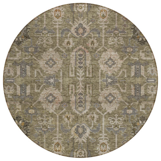 Chantille ACN697 Brown 8' x 8' Rug