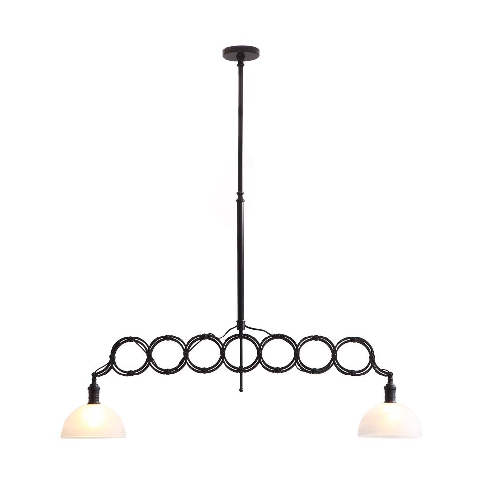 Jade Ceiling Lamp Antique Black