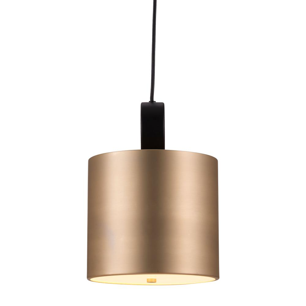 Myson Ceiling Lamp Gold & Black