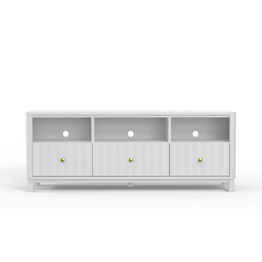 Stapleton TV Console, White