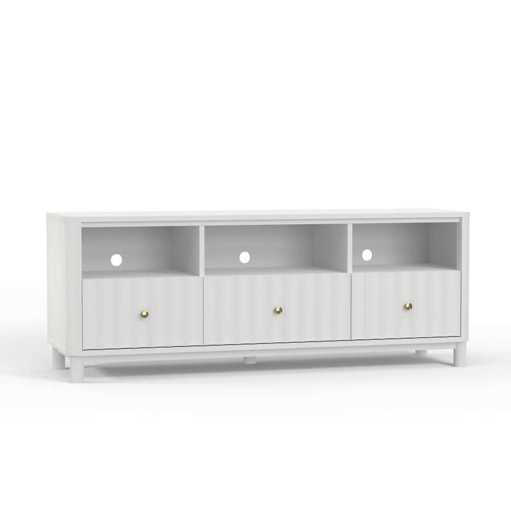 Stapleton TV Console, White