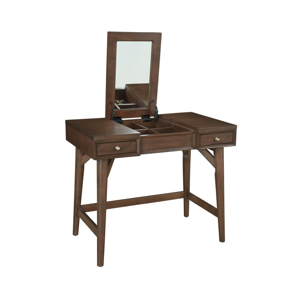 Flynn Bedroom Vanity/Desk, Walnut