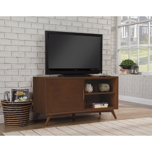 Flynn Small TV Console, Walnut