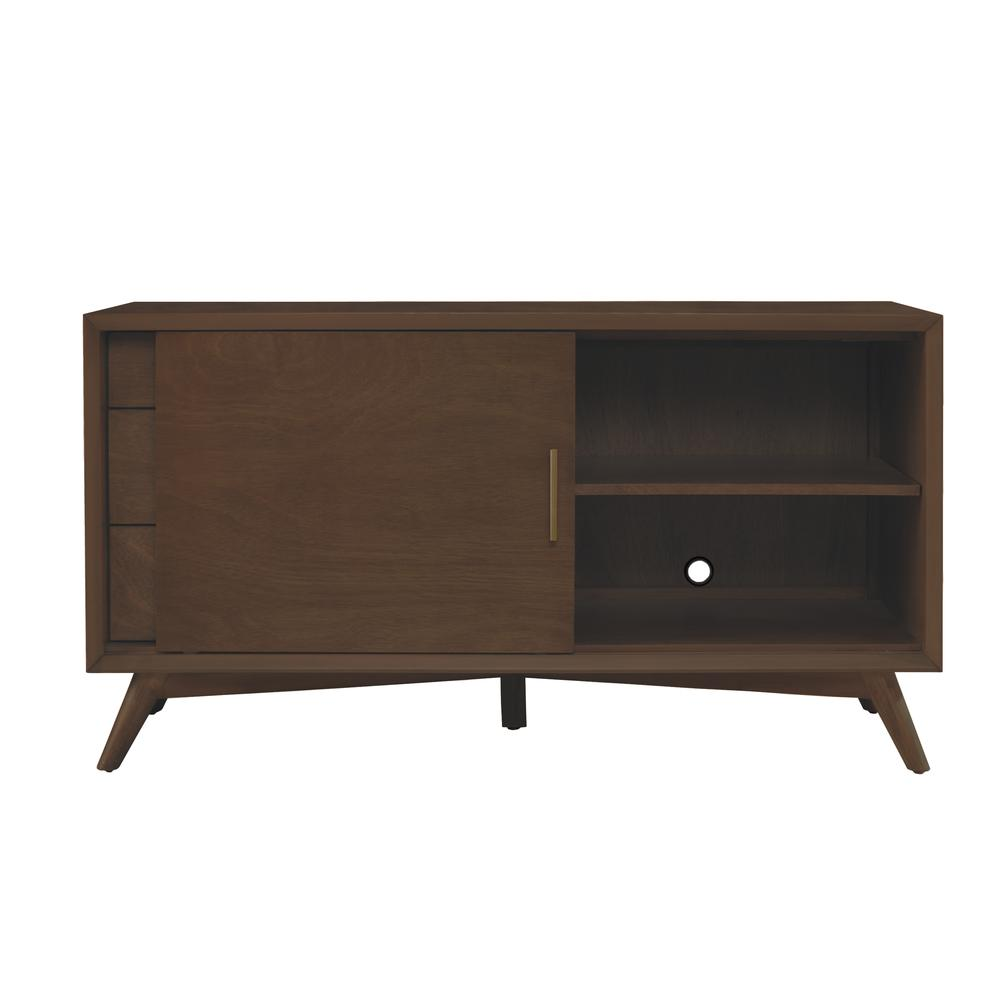 Flynn Small TV Console, Walnut