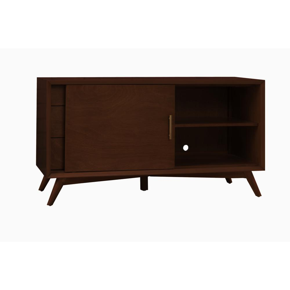 Flynn Small TV Console, Walnut