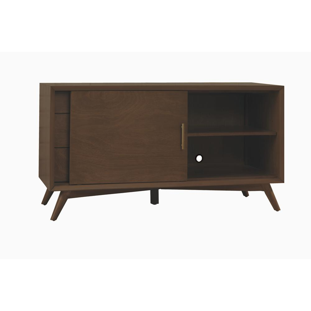 Flynn Small TV Console, Walnut