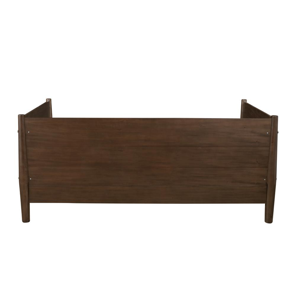 Flynn Mid Century Modern Twin Size Day Bed, Walnut