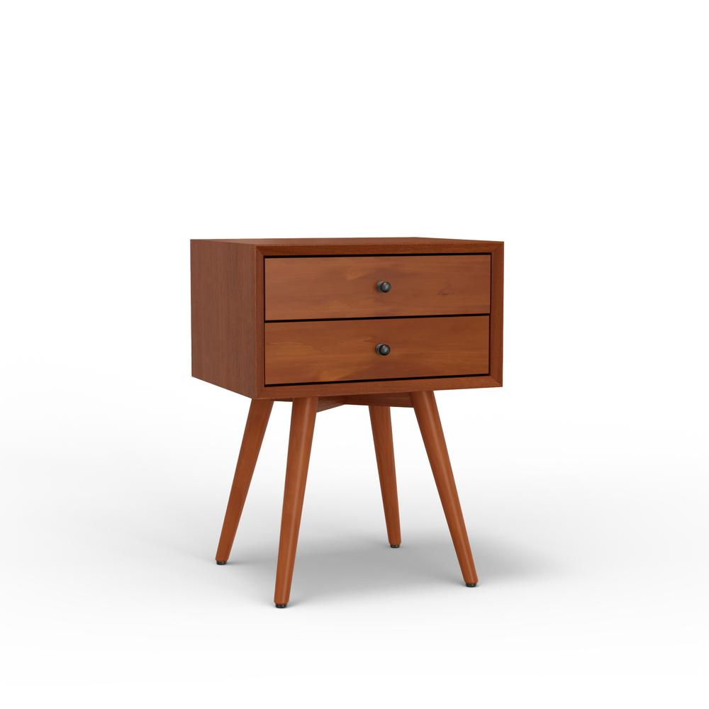 Flynn Small Nightstand, Acorn