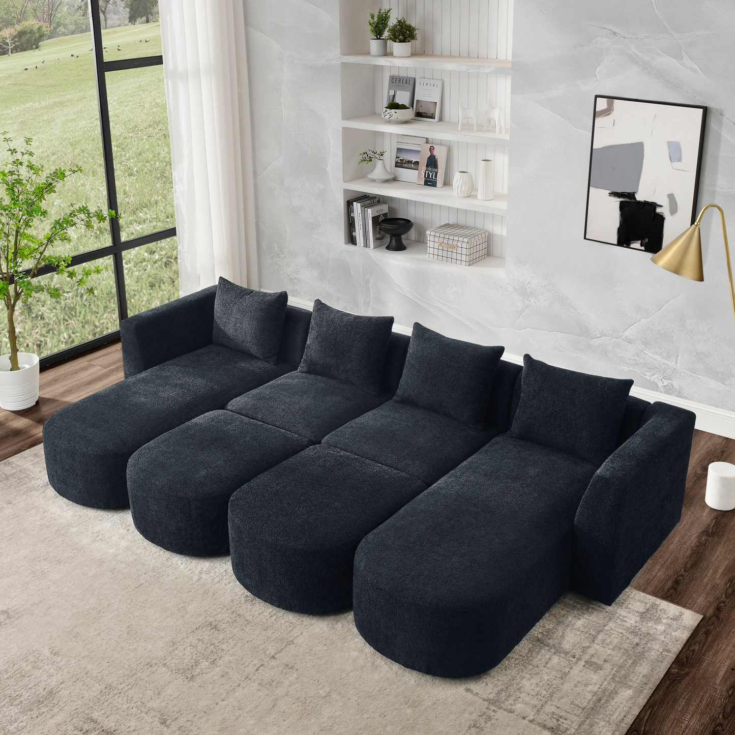 Nuala U-Shape Sectional Sofa