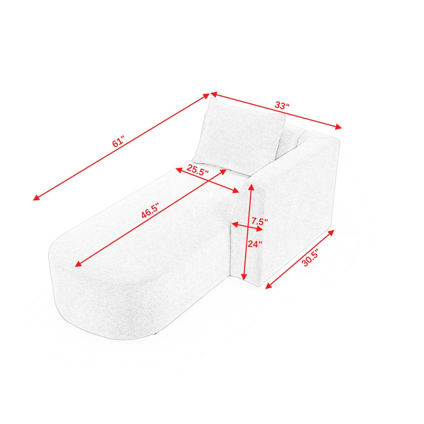 Nuala U-Shape Sectional Sofa