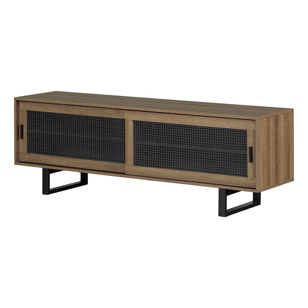 Balka TV Stand, Medium Oak