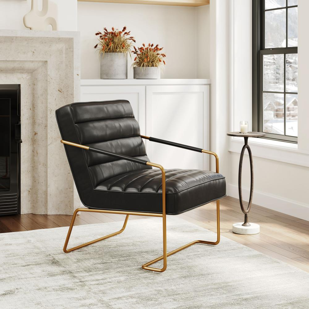 Dallas Accent Chair Vintage Black