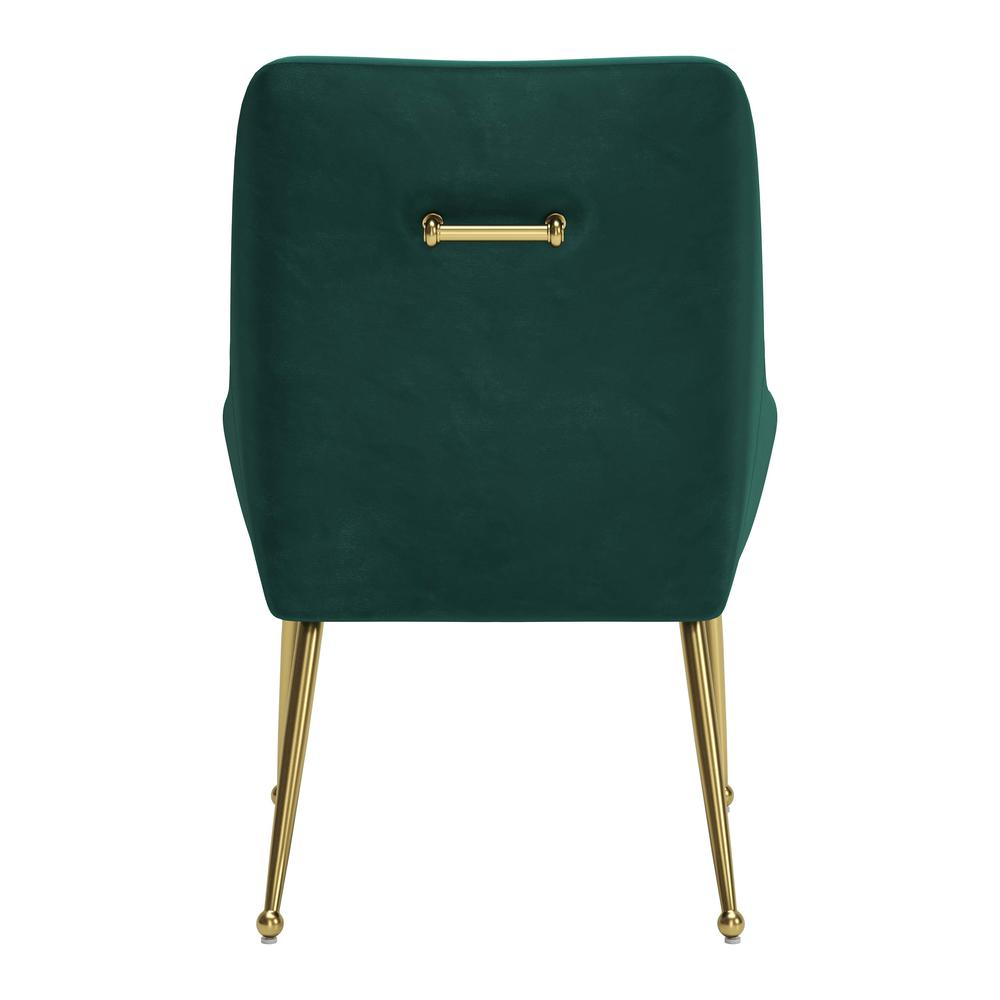 Maxine Dining Chair Green & Gold