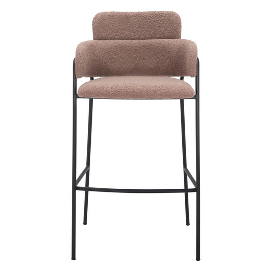 Marcel Barstool (Set of 2) Brown