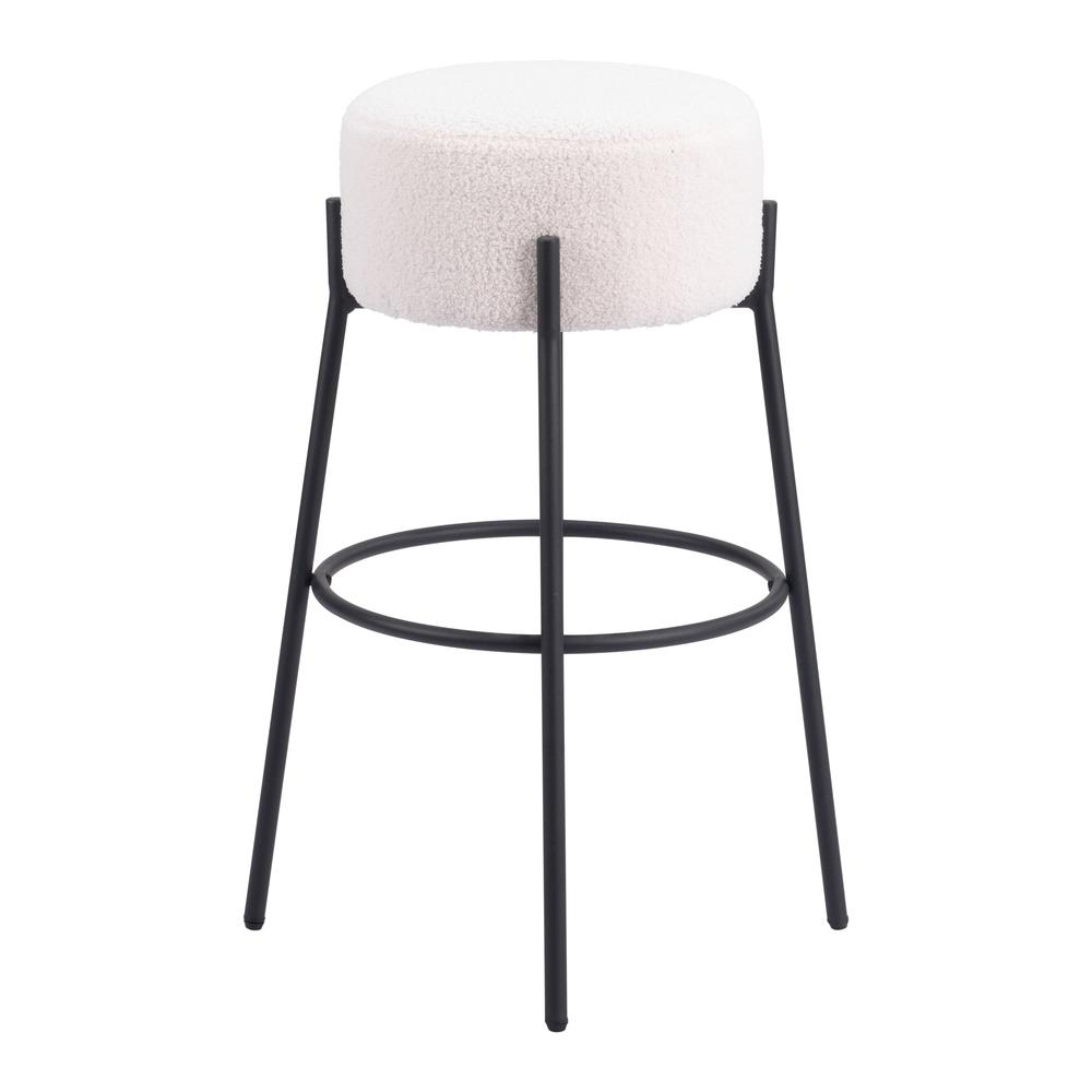 Blanche Barstool (Set of 2) Ivory