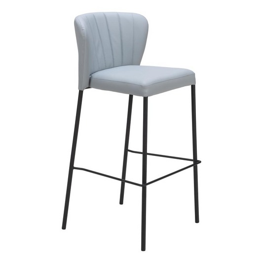 Linz Barstool (Set of 2) Gray