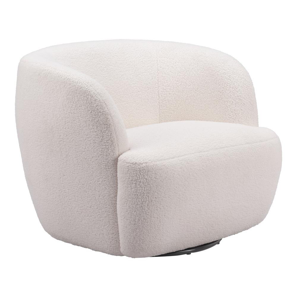 Govan Swivel Chair Ivory