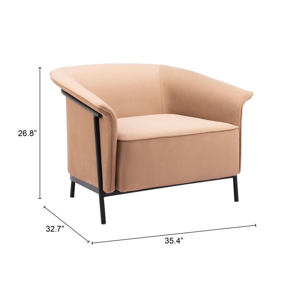 Burry Accent Chair Tan