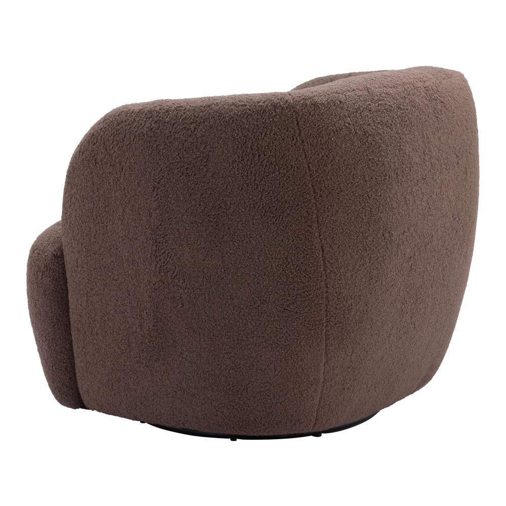 Govan Swivel Chair Brown