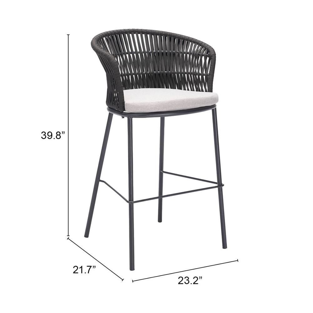 Freycinet Barstool Black