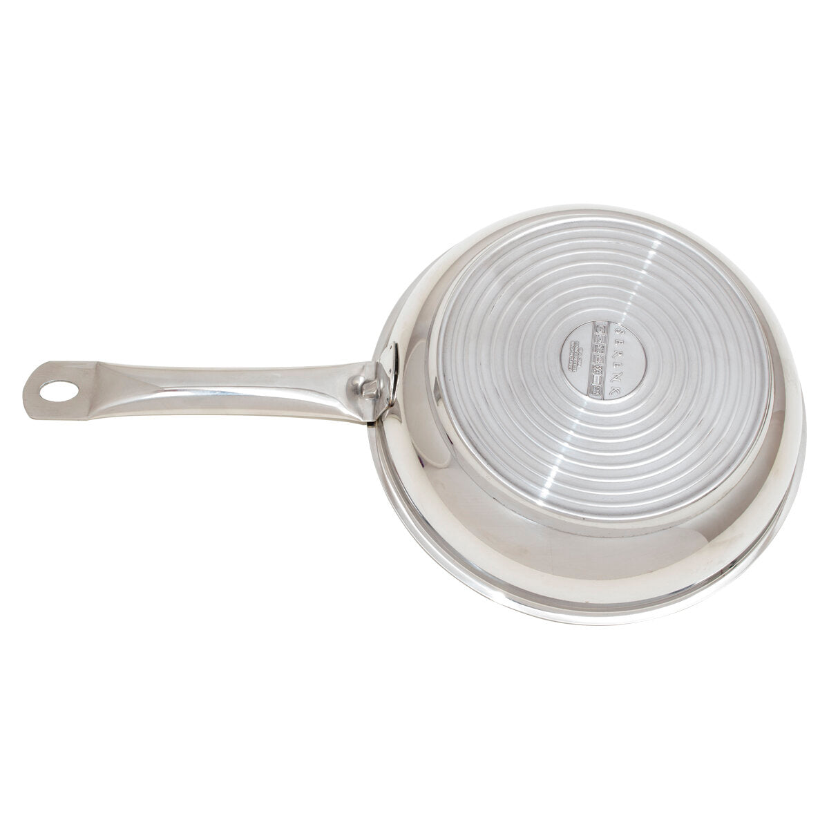 Serenk Modernist Stainless Steel Frying Pan 24 cm