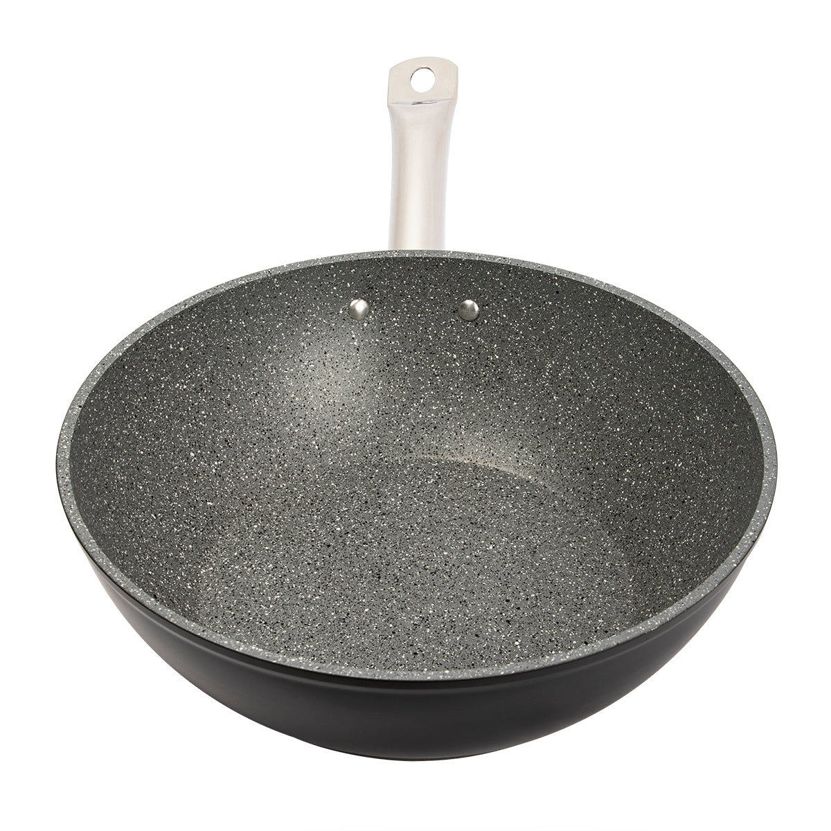 Serenk Excellence Granite Wok Pan, 28 cm