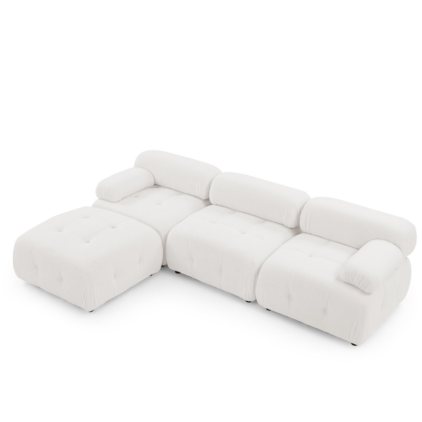 Eireann Modular Sectional Sofa, Ivory