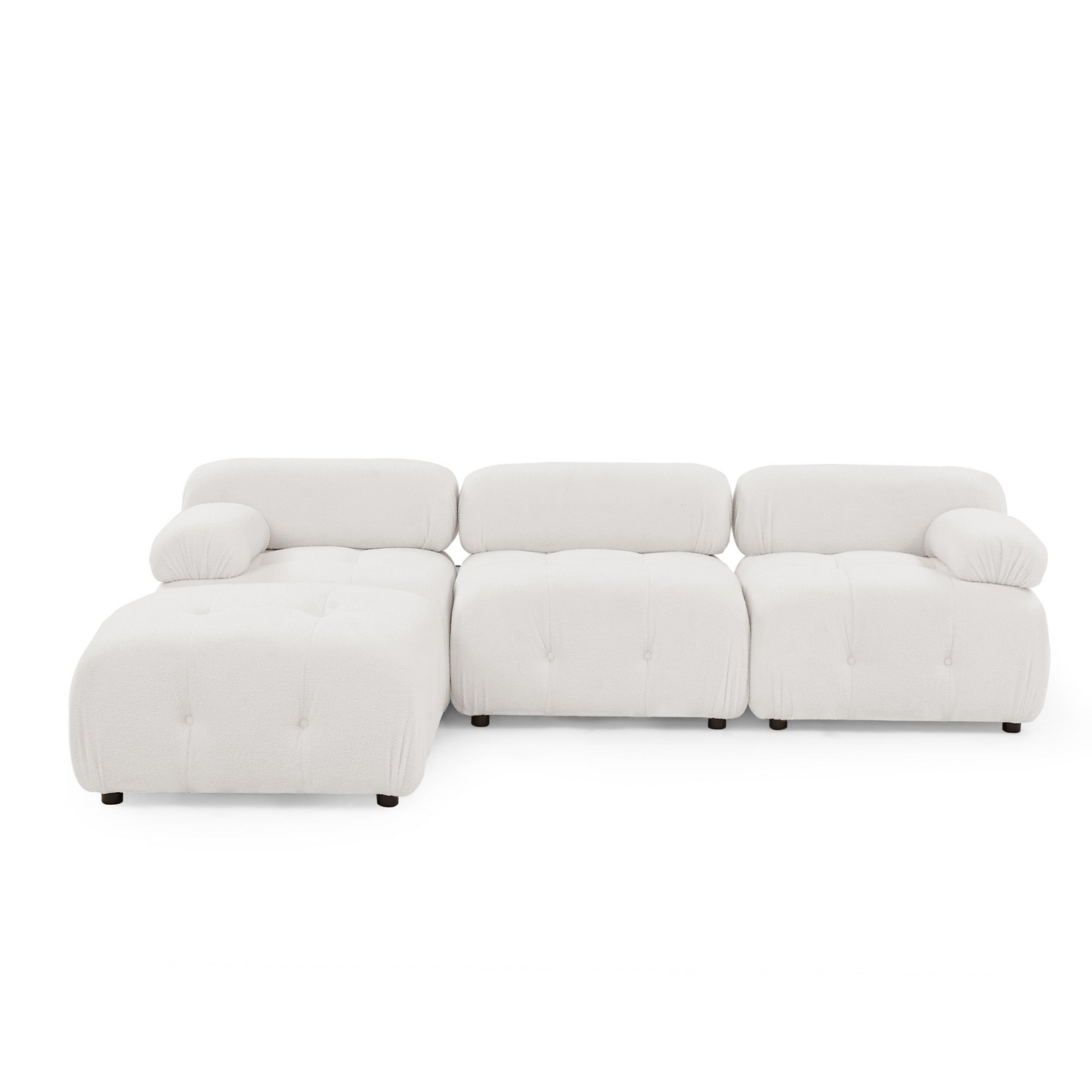 Eireann Modular Sectional Sofa, Ivory