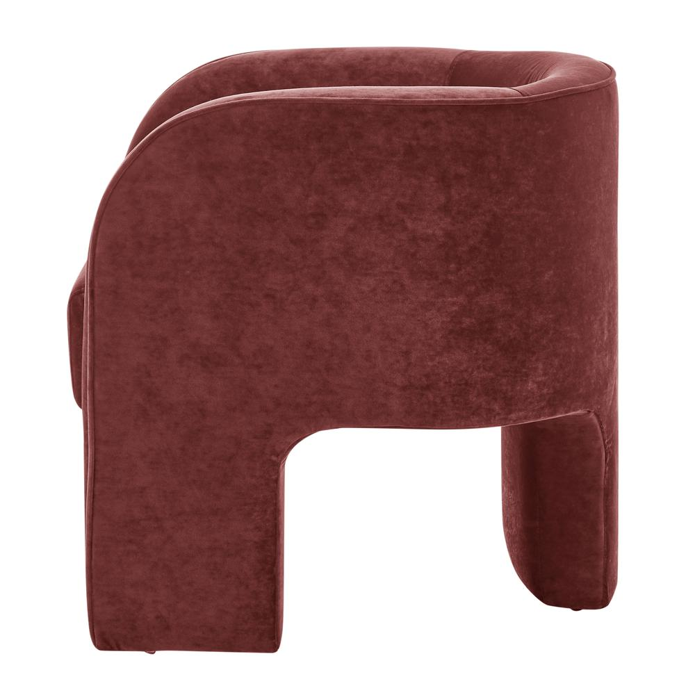 Matteo Velvet Accent Arm Chair