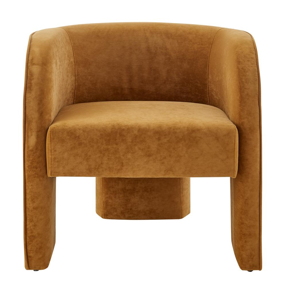 Matteo Velvet Accent Arm Chair