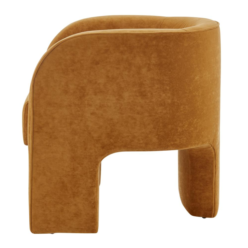 Matteo Velvet Accent Arm Chair