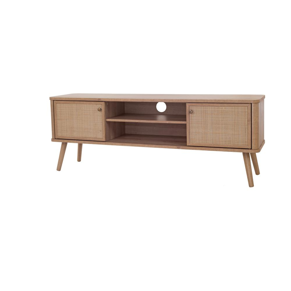 Thelma KD 59.5" Rattan TV Stand