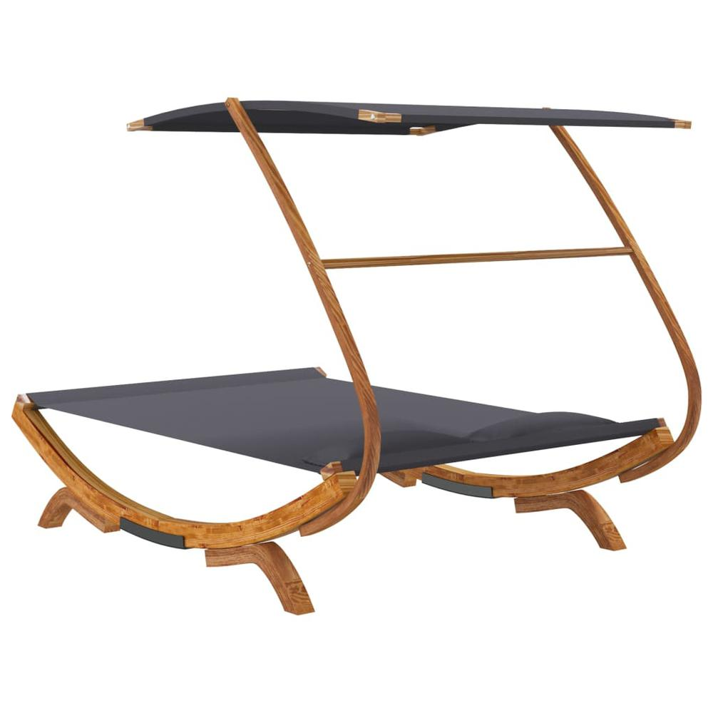 Zi Patio Lounge Bed with Canopy