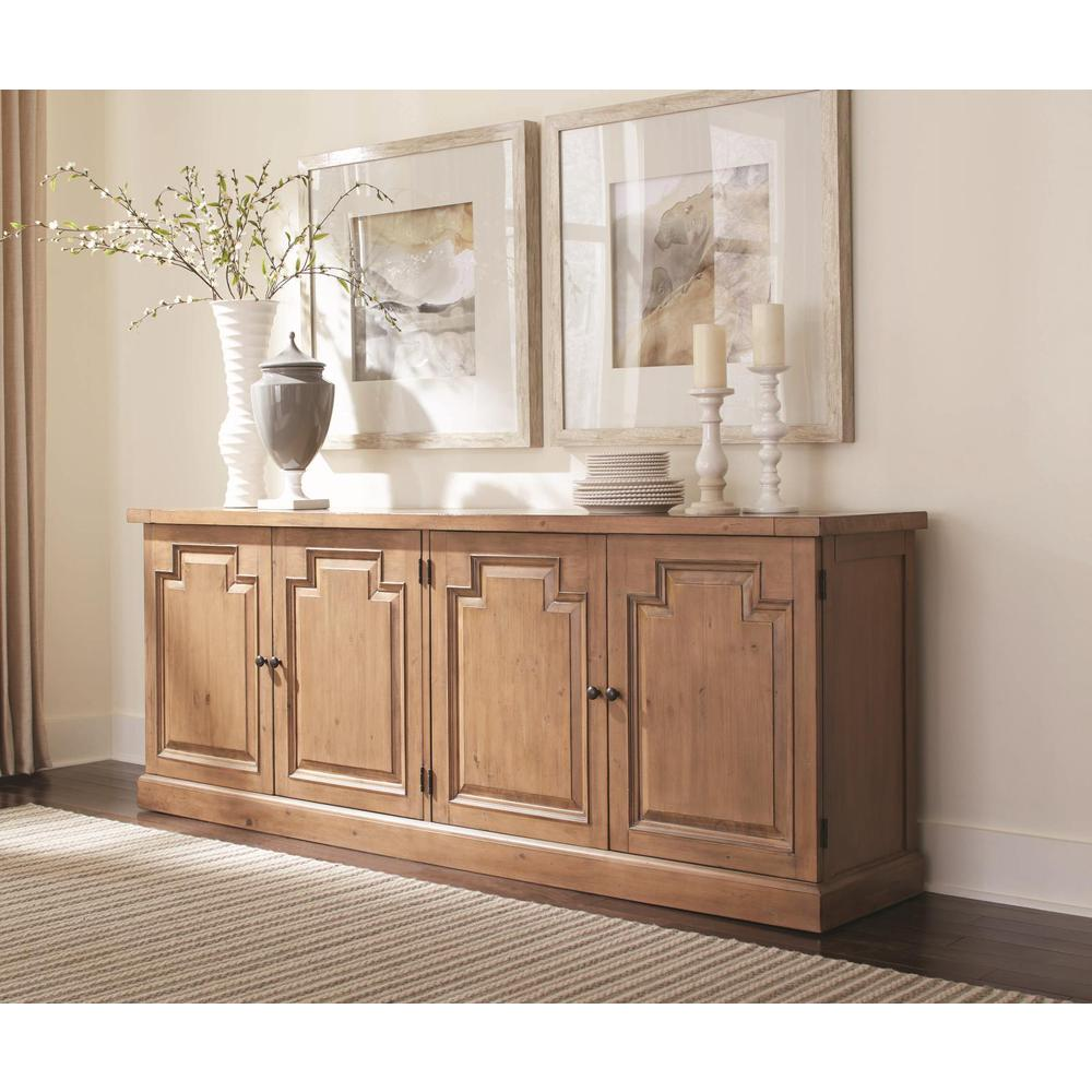 Florence 4-door Sideboard Rustic Smoke