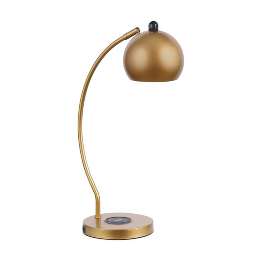 Andreas Dome Shade Table Lamp Gold